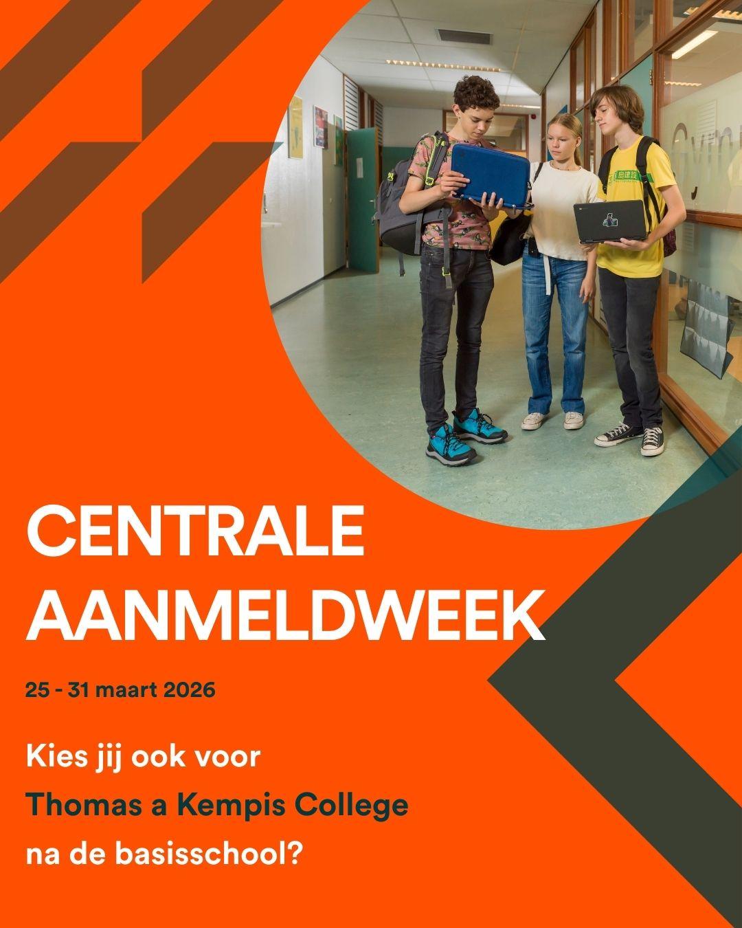 Centrale aanmeldweek